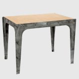 mesa de acero oxido taller