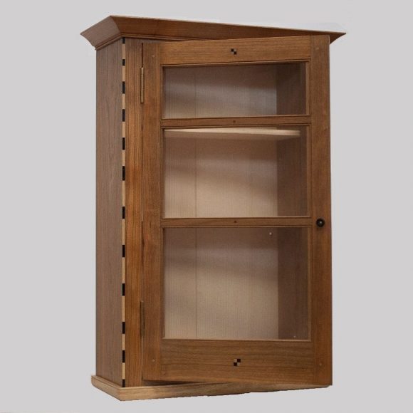Vitrina de madera maciza israel martín