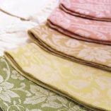 Servilletas de lino Donna di Coppe. Artesania Textil cocina Italiana.