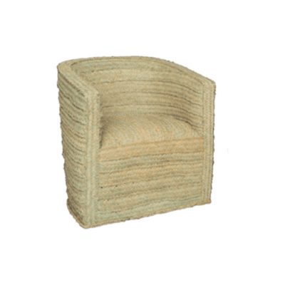 Sillón redondo de esparto Sillón redondo de esparto
