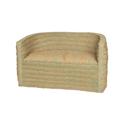 Sofa redondo de esparto Sofa redondo de esparto