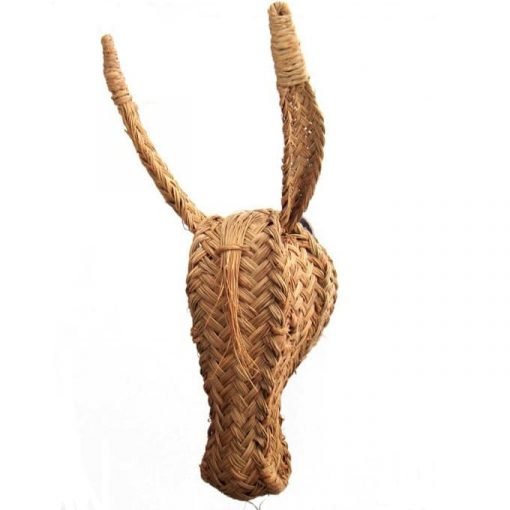 Burrito de esparto elaborado artesanalmente a mano