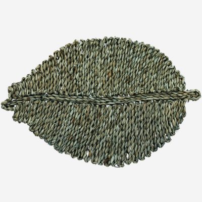 Bajoplato hoja verde Bajoplato hoja verde