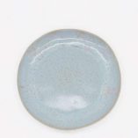 Plato verde agua