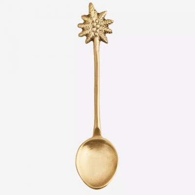 Set de cucharas de la latón con estrella Set de cucharas de la latón con estrella